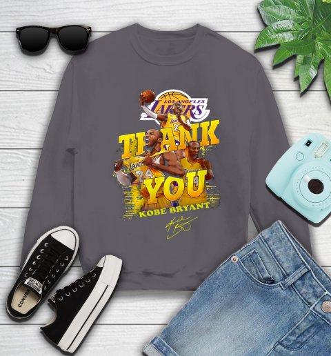 Great Thank you Kobe Bryant Los Angeles Lakers signature shirt 109