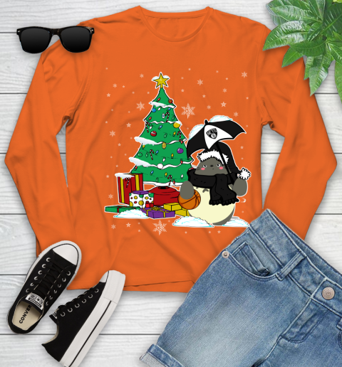 Brooklyn Nets NBA Basketball Cute Tonari No Totoro Christmas Sports Youth Long Sleeve 3