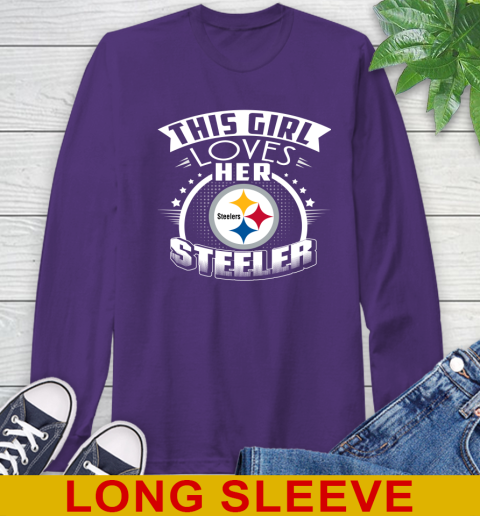 Pittsburgh Steelers NFL Football This Girl Loves Her Team 59