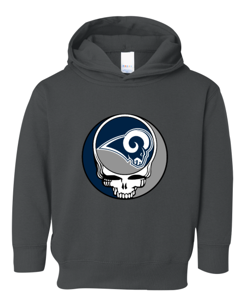 Los Angeles Rams x Grateful Dead Toddler Pullover Fleece Hoodie