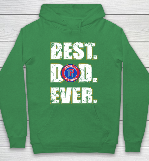 NBA Detroit Pistons Basketball Best Dad Ever Family Shirt Hoodie 5