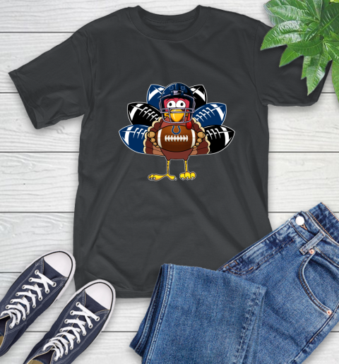 Indianapolis Colts Turkey Thanksgiving Day T-Shirt 2