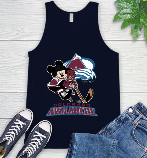 NHL Colorado Avalanche Mickey Mouse Disney Hockey T Shirt Tank Top 3