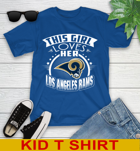 Los Angeles Rams NFL Football This Girl Loves Her Team 106