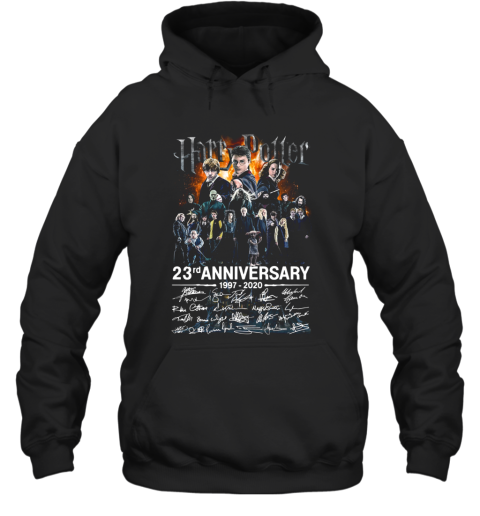 Harry Potter 23Rd Anniversary 1997 2020 Signatures Hoodie