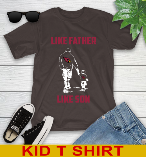 Arizona Cardinals NFL Football Like Father Like Son Sports Youth T-Shirt 6