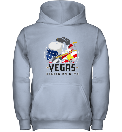 Vegas Golden Knights Ice Hockey Snoopy And Woodstock NHL Youth Hoodie