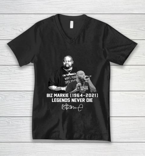 Biz Markie Rip V-Neck T-Shirt