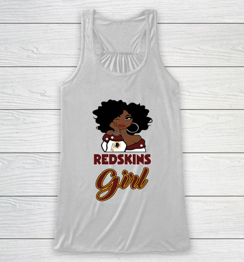 Washington Redskins Girl NFL Racerback Tank - Image 3