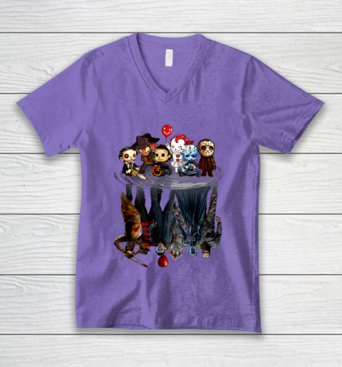 Creeps Halloween Horror Movies Gift T Shirt.0ESDTDUYC9 V-Neck T-Shirt 8