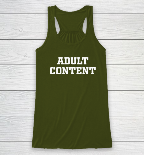 Pedro Pascal Adult Content Racerback Tank 2