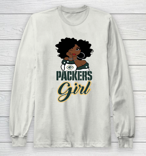 Green Bay Packers Girl NFL Long Sleeve T-Shirt 12