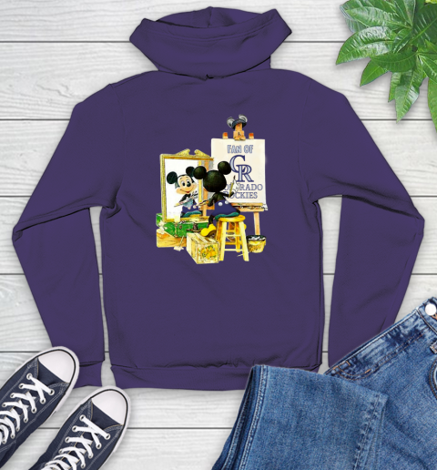 MLB Baseball Colorado Rockies Mickey Drawing Shirt 127