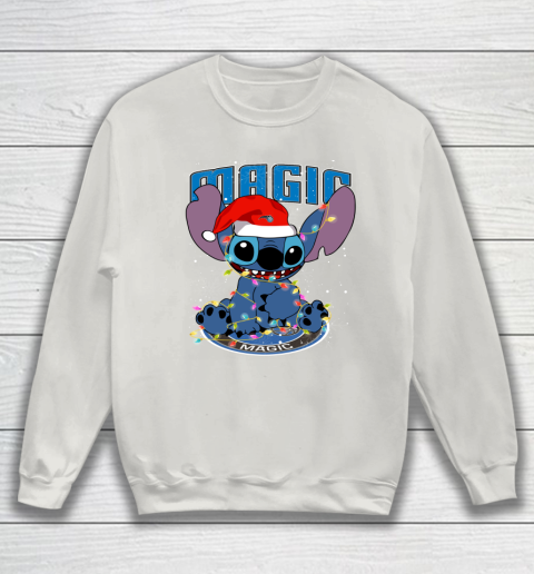 Orlando Magic NBA noel stitch Basketball Christmas Sweatshirt 8