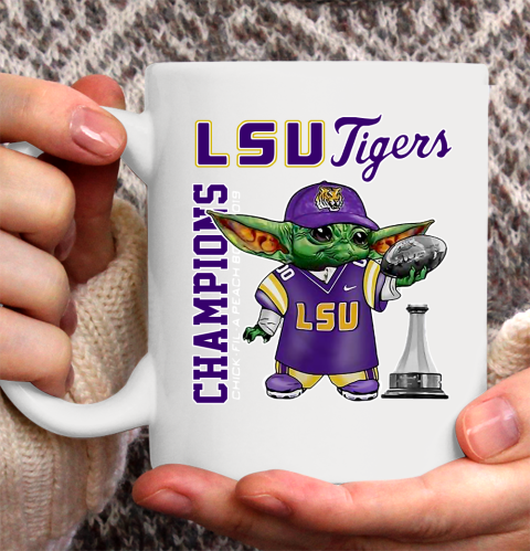 Baby Yoda LSU Tigers Champion Shirt 149