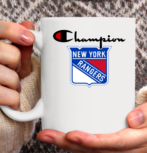 NHL Hockey New York Rangers Champion Shirt Ceramic Mug 11oz