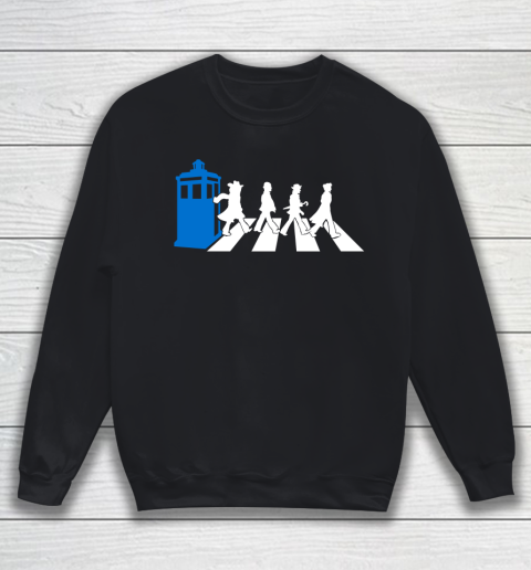 Doctor Who Shirt Abbey Road Tardis Doctor Who Sweatshirt