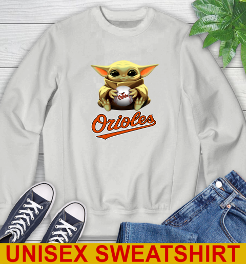 MLB Baseball Baltimore Orioles Star Wars Baby Yoda Shirt 29