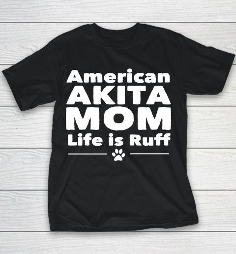 Mother's Day Funny Gift Ideas Apparel  American Akita Mom T Shirt Youth T-Shirt