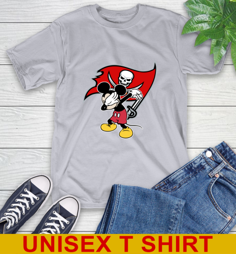 Tampa Bay Buccaneers NFL Football Dabbing Mickey Disney Sports T-Shirt 6