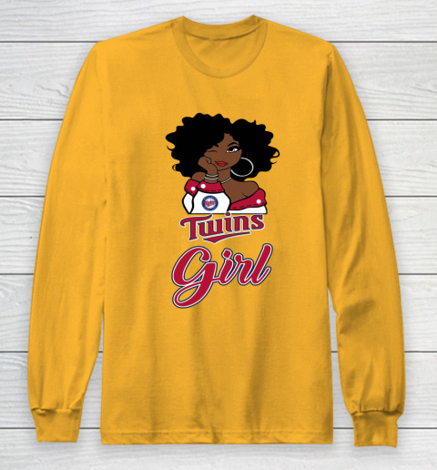 Minnesota Twinss Girl MLB Long Sleeve T-Shirt 3