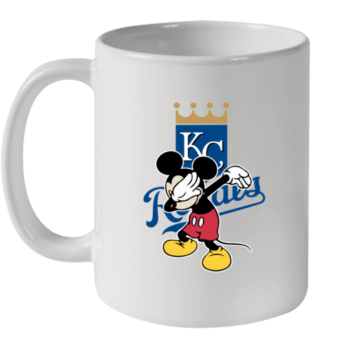 Kansas City Royals MLB Baseball Dabbing Mickey Disney Sports Ceramic Mug 11oz