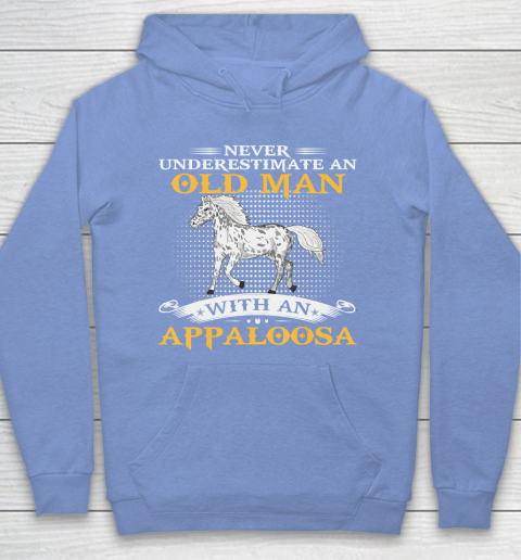 Father gift shirt Mens Never Underestimate An Old Man With An Appaloosa Horse Funny T Shirt Hoodie 8