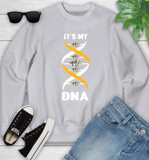Nashville Predators NHL Hockey It's My DNA Sports Youth Sweatshirt 3