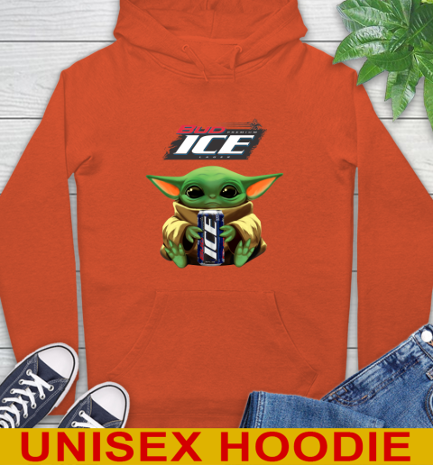 Star Wars Baby Yoda Hugs Bud Ice Beer Shirt 17