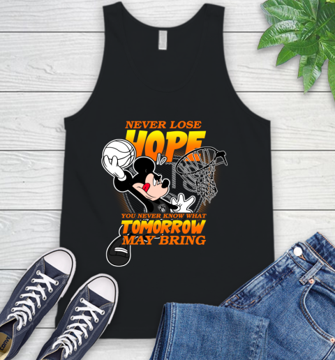 Brooklyn Nets NBA Basketball Mickey Disney Never Lose Hope Tank Top