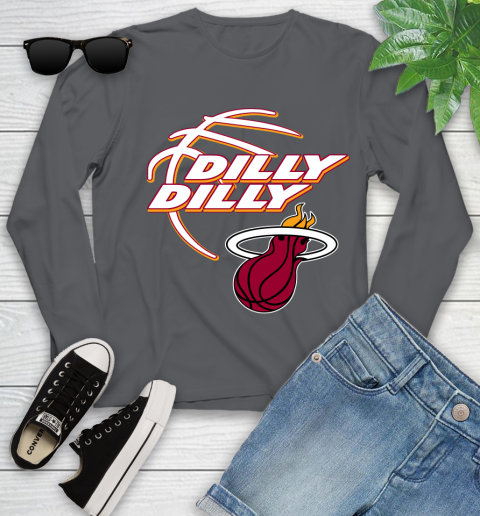 NBA Miami Heat Dilly Dilly Basketball Sports Youth Long Sleeve 8