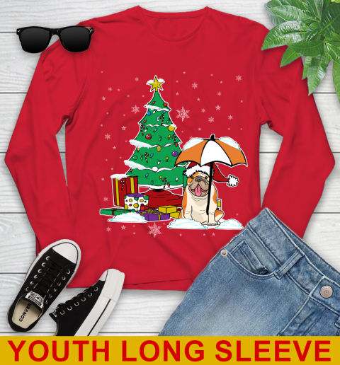 Bulldog Christmas Dog Lovers Shirts 127