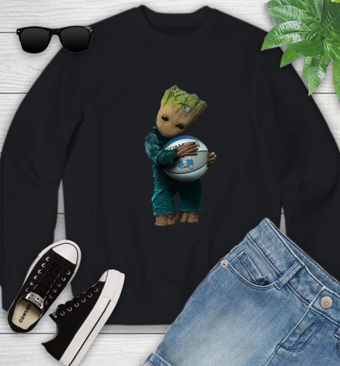 NBA Groot Guardians Of The Galaxy Basketball Sports Orlando Magic Youth Sweatshirt 2