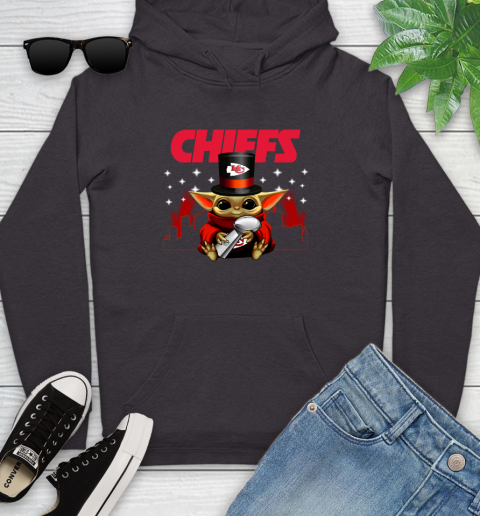 Super Bowl Baby Yoda Loves The Kansas City Chiefs Star Wars NFL Shirts 128