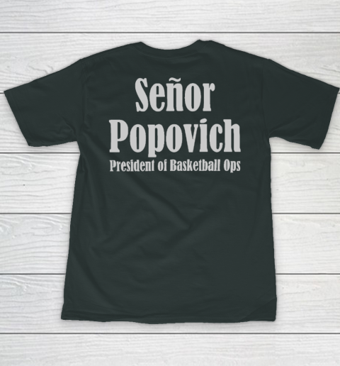 Coach Pop El Jefe (print on front and back) Youth T-Shirt 10