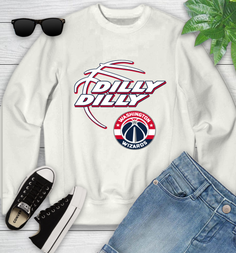 NBA Washington Wizards Dilly Dilly Basketball Sports Youth Sweatshirt