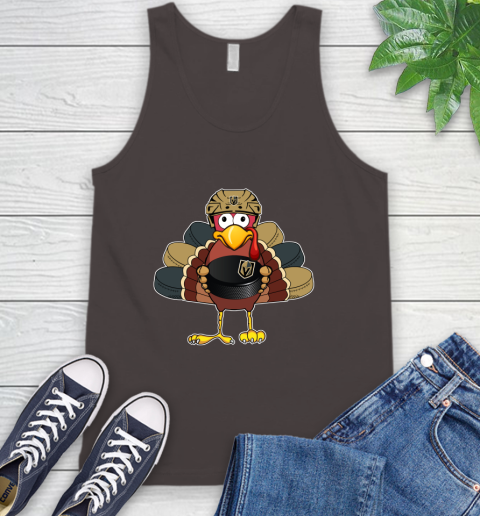 Vegas Golden Knights Turkey Thanksgiving Day Tank Top 7