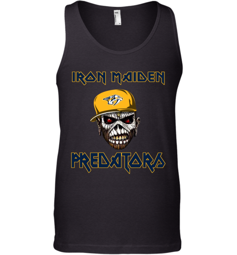 NHL Nashville Predators Iron Maiden Rock Band Music Hockey Sports TmNAv9Ontpq unisex tank 17 95 151514 front black