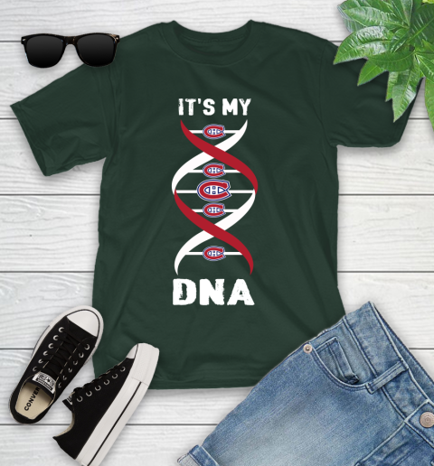 Montreal Canadiens NHL Hockey It's My DNA Sports Youth T-Shirt 5