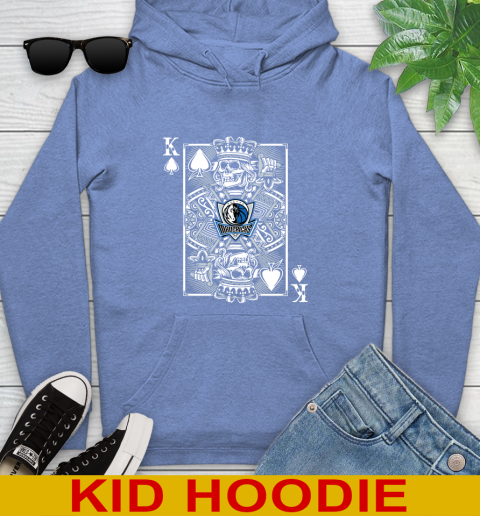 Dallas Mavericks NBA Basketball The King Of Spades Death Cards Shirt Youth Hoodie 12