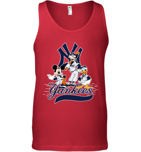 MLB New York Yankees Mickey Mouse Donald Duck Goofy Baseball T Shirt  T-Shirt