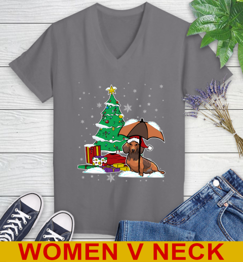 Dachshund Christmas Dog Lovers Shirts 83