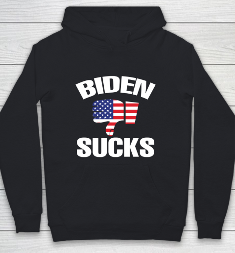 Biden Sucks Anti Biden Supporter Youth Hoodie