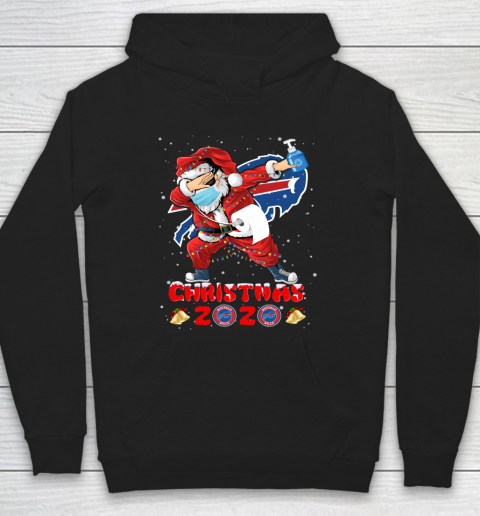 Buffalo Bills Funny Santa Claus Dabbing Christmas 2020 NFL Hoodie