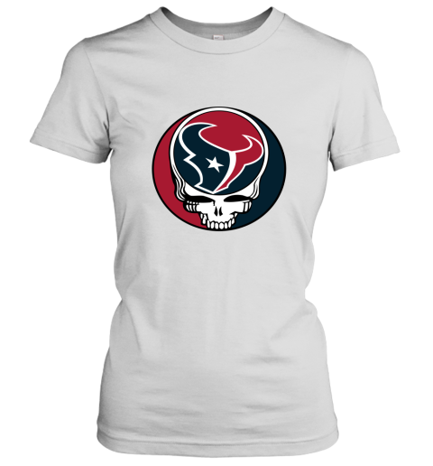 NFL Team Houston Texans x Grateful Dead Logo Band Women's T-Shirt