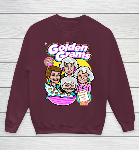 Golden Girls Tshirt Golden Grams Cereal Youth Sweatshirt 4