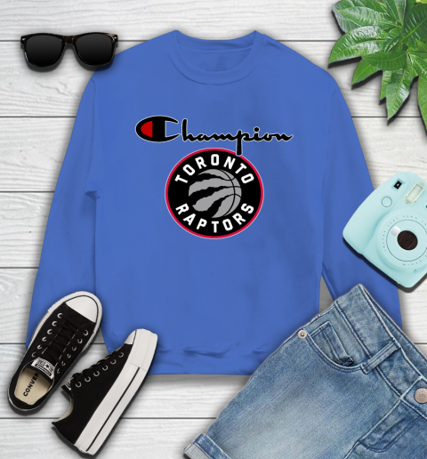 NBA Basketball Toronto Raptors Champion Shirt Youth Sweatshirt 4