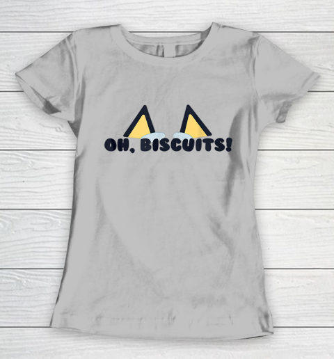 Blueys Oh Biscuits Mums Dad Cartoon Mothers Women's T-Shirt 3