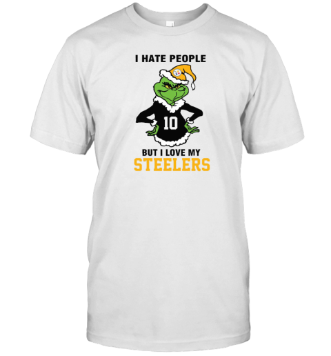 I Hate People But I Love My Steelers Pittsburgh Steelers NFL Teams T-Shirt