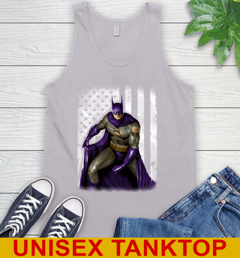 Los Angeles Lakers NBA Basketball Batman DC American Flag Shirt Tank Top 3